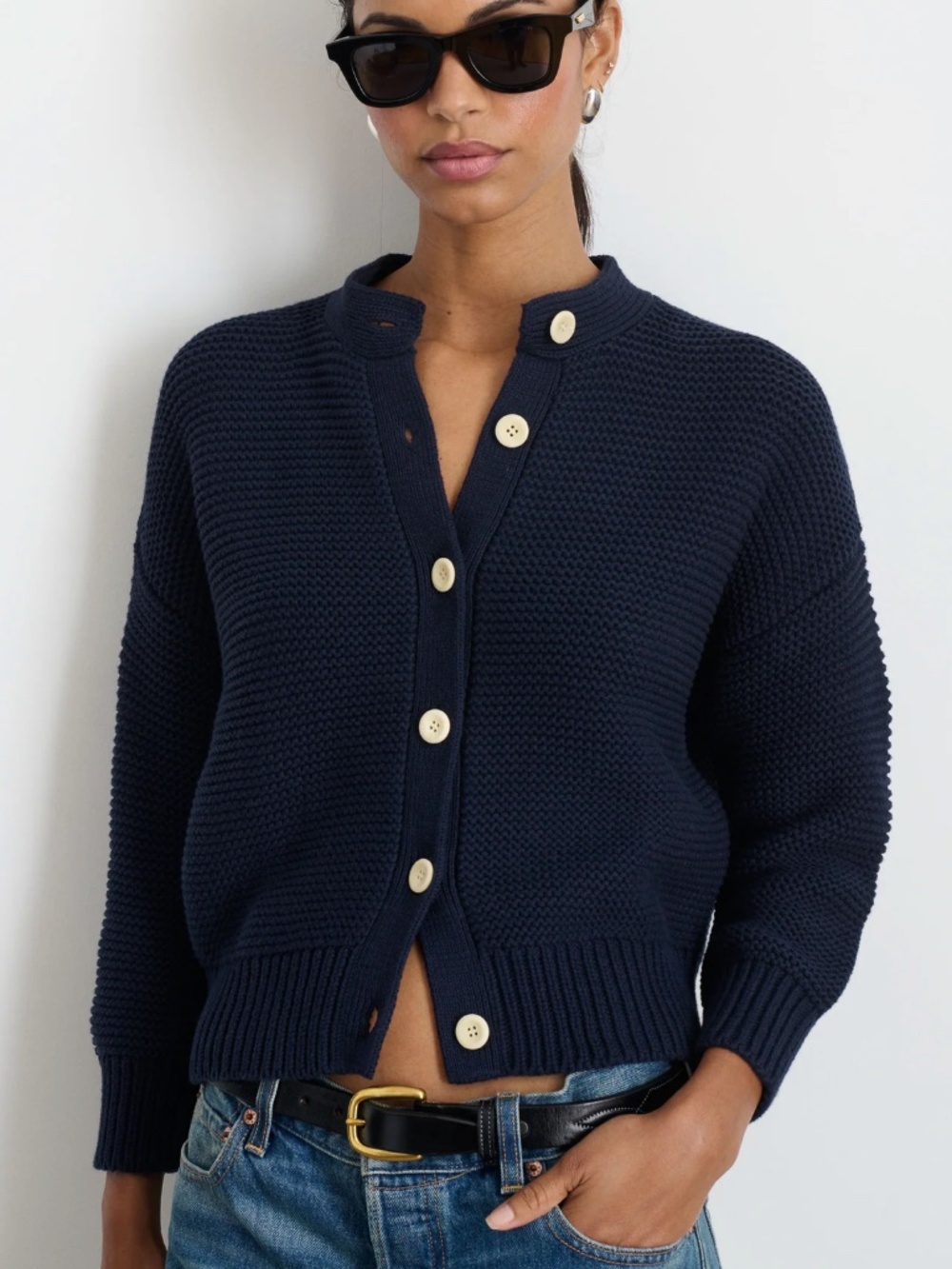 Alex Mill Nicco Cardigan - Dark Navy - Medium